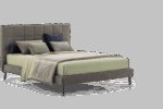 Letto Imbottito Victor Trapuntato giroletto H14 V.&Nice-21477