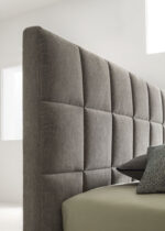 Letto Imbottito Victor Trapuntato giroletto H14 V.&Nice-21478