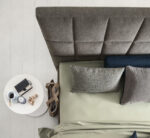 Letto Imbottito Victor Trapuntato giroletto H14 V.&Nice-21479