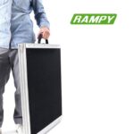 Rampa portatile a pedana