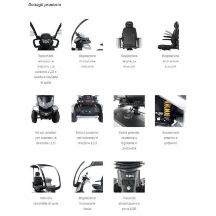 Scooter elettrico Mobility 260