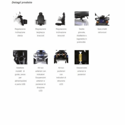 Scooter elettrico Mobility 240