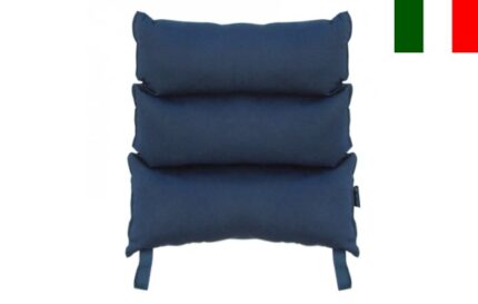 Cuscino in fibra cava siliconata a tre sezioni-0