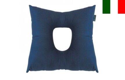 Cuscino in fibra cava siliconata con foro -0