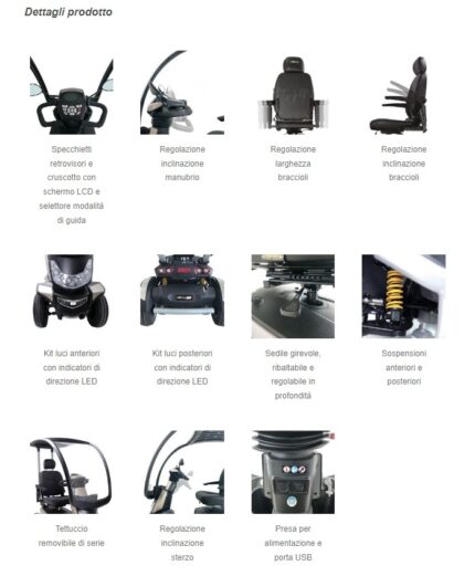 Scooter elettrico Mobility 110-21904