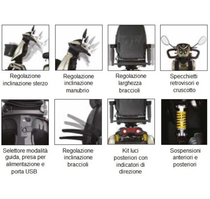 Scooter elettrico Mobility 160-21910