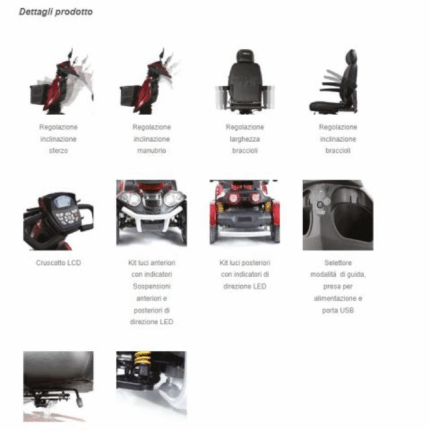 Scooter elettrico Mobility 250