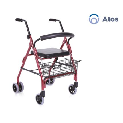 Rollator pieghevole in alluminio ATOS