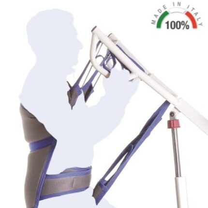 Ibracatura pelvica per verticalizzatore