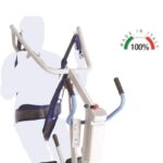 Ibracatura pelvica per verticalizzatore