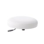 Sgabello girevole con base in alluminio – Pistone a gas Made in Italy