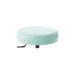 Sgabello girevole con base in polipropilene – Pistone a gas Made in Italy