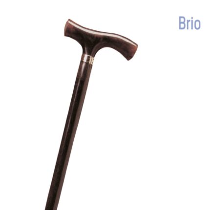 Bastone in legno Donna - Anello in metallo BRIO