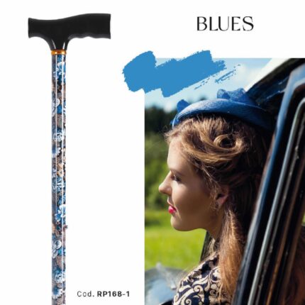 Bastone in alluminio regolabile Fiori BRIO