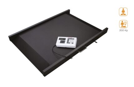 Bilancia pesapersone a piattaforma per carrozzina-0