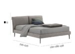 Letto River Giroletto H 14 cm Senza Rete -38052