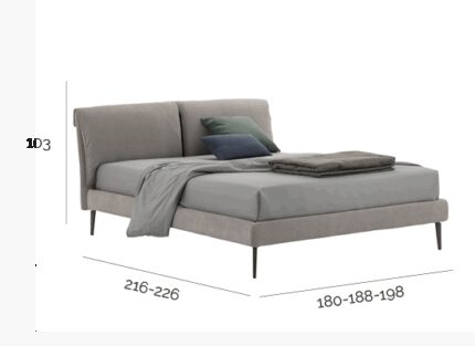 Letto River Giroletto H 14 cm Senza Rete -38052