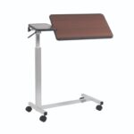 Tavolino da letto con ruote - 2 piani