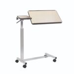 Tavolino da letto con ruote - 2 piani