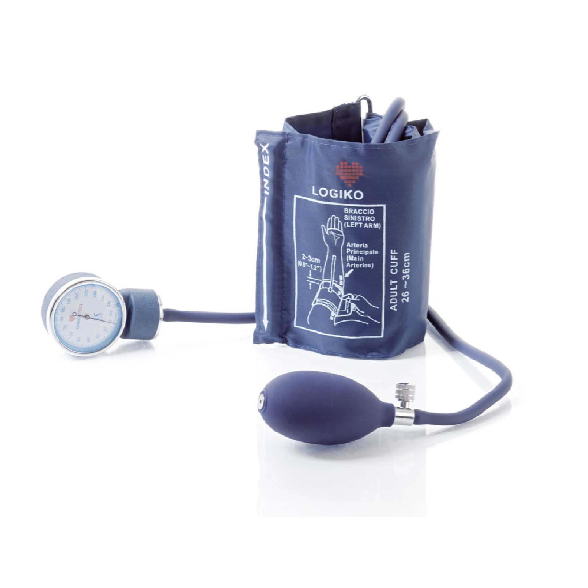 DM330 Sfigmomanometro ad aneroide – Cassa standard