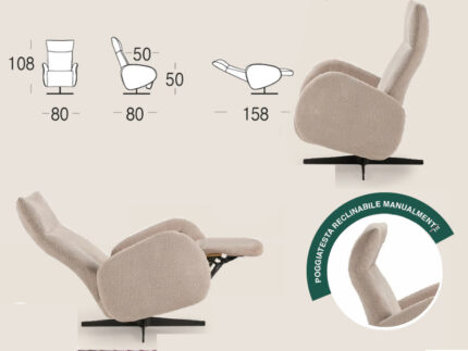 Poltrona Relax Happy Il Benessere-111222