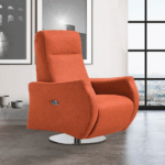 poltrona relax girevole cora aerre