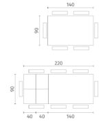 Tavolo Account 24 Stones-147951