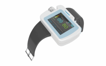 Monitor da polso portatile per il controllo delle apnee notturne-0