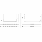 misure letto sirio dorelan