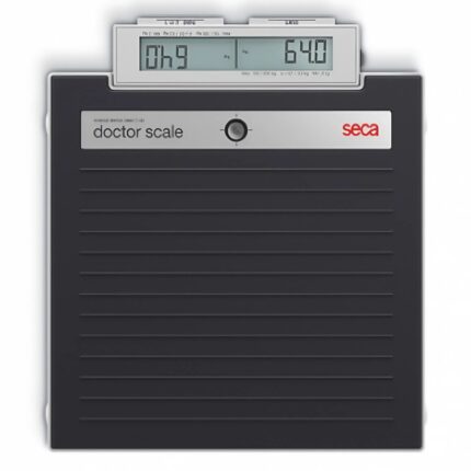 Bilancia pesa persone elettronica da terra, per uso medico, con doppio display