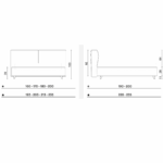 misure letto bill dorelan