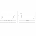 misure letto edward dorelan