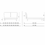 misure letto frank dorelan