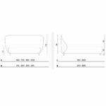 misure letto origami dorelan