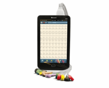 Elettrocardiografo portatile digitale 12 derivazioni formato Tablet-0
