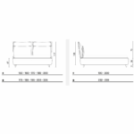 misure letto somnia dorelan