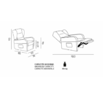Poltrona Relax Kyra Vitarelax - immagine 2