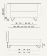 Letto Hug 02 H17 Contenitore Noctis-157253