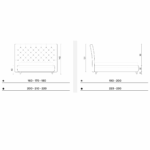 misure letto eve dorelan