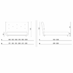 misure letto gustav dorelan