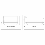 misure letto keith dorelan