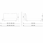 misure letto man dorelan