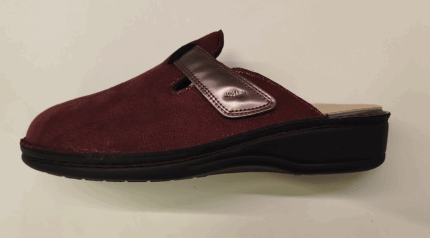 Ciabatta invernale mod. MARVIN Bordeaux Donna-0