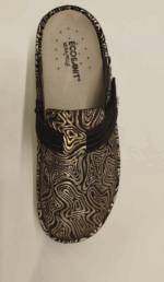 Ciabatta invernale mod. CORA VELCRO Nero Donna-157832