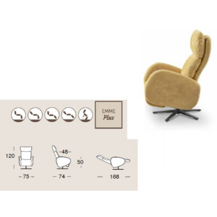 poltrona relax ketty il benessere